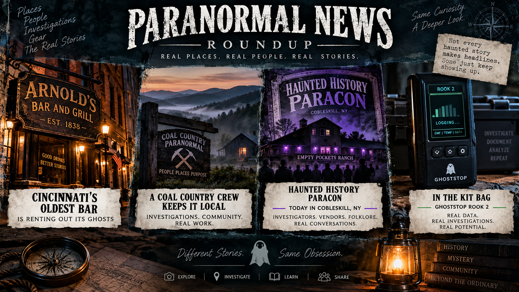 The Signal: Cincinnati's Oldest Bar Rents Out Its Ghosts, and a New Paracon Opens Today